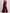 V Neck Wrap Satin With 3D Rose & Front Slit Maxi Dress