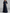 Navy Illusion Neck Puff Sleeve 3D Floral Lace A-Line Floor Length Maxi Dress