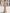 Nude Deep V Pearl Fringe Rhinestone Beaded Evening Gown