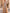 Champagne Strapless Pearl Rhinestone Beaded A-Line Evening Gown