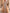 Champagne Strapless Pearl Rhinestone Beaded A-Line Evening Gown