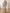Champagne High Neck Pearl Beaded Mesh Maxi Dress