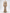 Champagne Nude Illusion Round Neck Long Puff Sleeve Mermaid Evening Gown