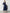 Dark Blue Sequined Midi Dress