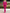 Rose Red V-Neck Rhinestone Chiffon Pants 2-Piece Suit