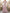 Pink and Grey Batwing Sleeve Chiffon Bridesmaids Dress