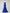 Blue Mermaid Spaghetti Strap Satin Corset Slit Ball Gown Maxi Dress