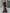 Black Long Sleeved Sequined Satin Maxi Dress