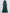 Dark Green High Neck Bow Maxi Dress