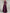 Purple A-Line Mother of the Bride V-Neck Satin Lace Applique Maxi Dress