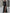 Black Long Sleeved Sequined Satin Maxi Dress