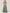 Green Chiffon Long A-Line Slit Bridesmaid Dress