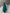 Robe midi unie en dentelle à col rond