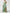 Light Green A-line Floor-length Chiffon Bridesmaid Dress