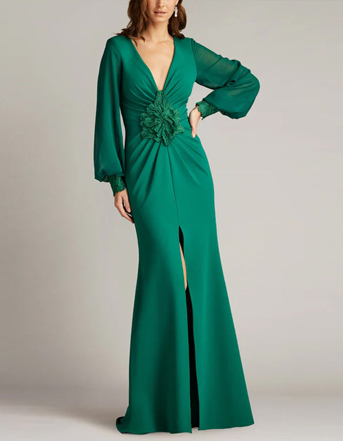 Vestido maxi oficial con calcomanías 3D