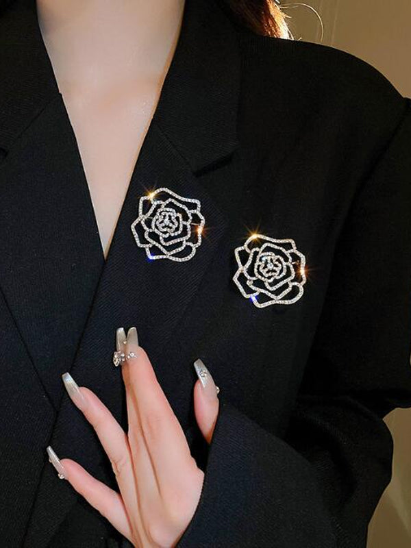 Broche de borla con corazón