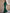 Green Off The Shoulder Flared Jumpsuit