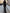 Black Tuxedo Style With Silver Slits Maxi Dress