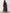 Dark Blue Chiffon Printed Long Sleeves Layered Maxi Dress