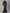 Blue Round Neck Chiffon Maxi Dress
