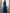 Blue V-neck Lace Long Sleeved Satin Maxi Dress