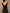 Black Sequined Chiffon A-Line V-Neck Maxi Dress