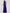 Purple A-line One Shoulder Chiffon  Maxi Dress
