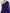 Purple A-line One Shoulder Chiffon  Maxi Dress