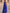 Robe longue en maille pailletée avec bretelles de couleur unie