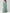 Light Green V-neck Chiffon Waist Pleated Long Sleeves Maxi Dress