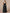 Black Sequined Chiffon A-Line V-Neck Maxi Dress
