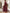 Burgundy Satin Tulle Midi Dress