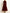 Red A-line Velvet Long Sleeved Pleated Maxi Dress