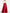 Red Slim Fit Satin Slit Maxi Dress