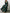 Dark Green Chiffon Printed Long Sleeves Maxi Dress