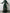 Dark Green Chiffon Printed Long Sleeves Maxi Dress