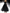 Black Square-Neck Mesh-Sleeved Tulle Maxi Dress