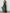 Romantic Green Tulle Gown with Ruffled Sleeves and Plunging Neckline