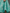 Aqua Green Floral Embroidered High-Low Dress