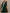 Emerald Green Lace Sleeve Evening Gown with High Slit