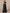 Black Sequined Chiffon A-Line V-Neck Maxi Dress