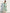 Graceful Mint Green Chiffon Midi Dress with Ruched Waist and Floral Embroidery